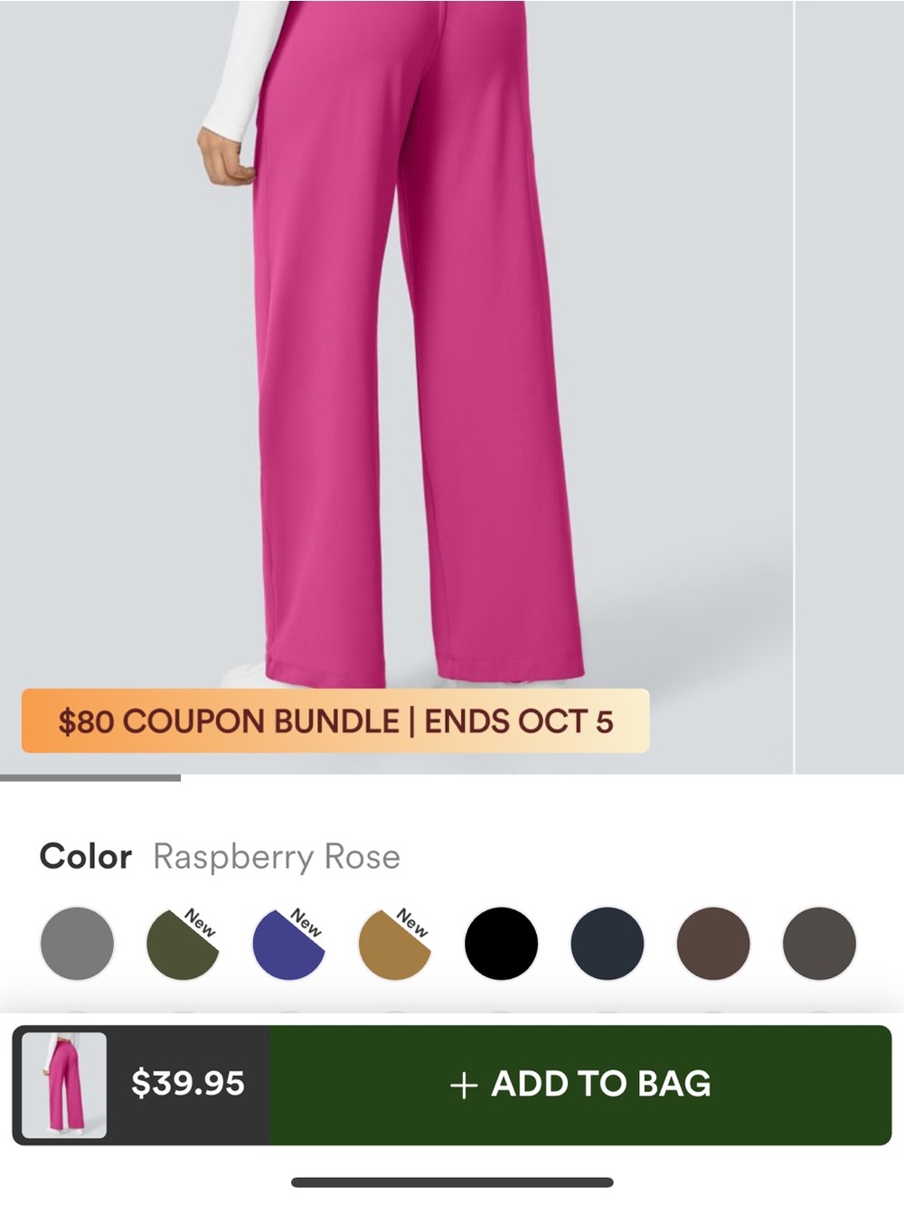 Raspberry Rose Wide-Leg Women’s Pants